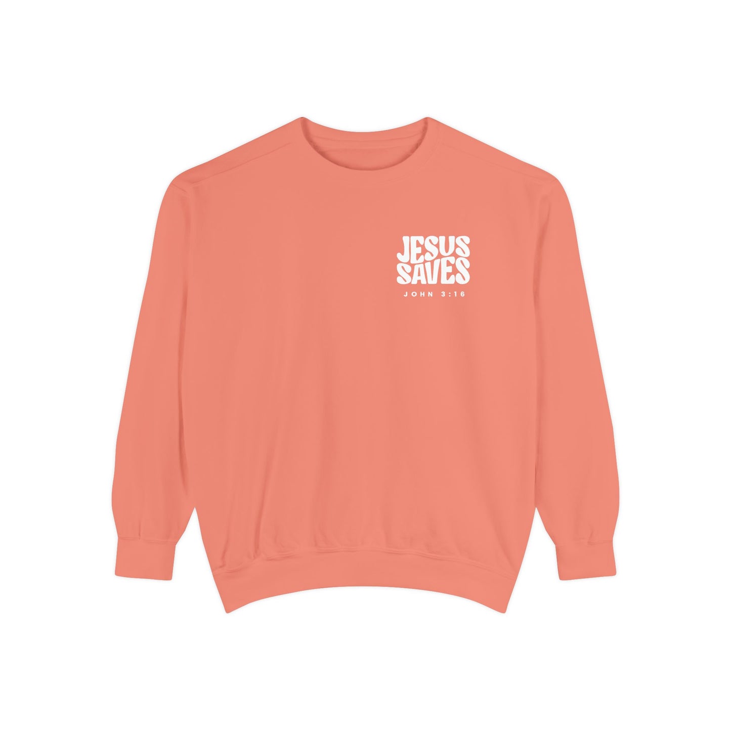 JESUS SAVES | Comfort Colors crewneck