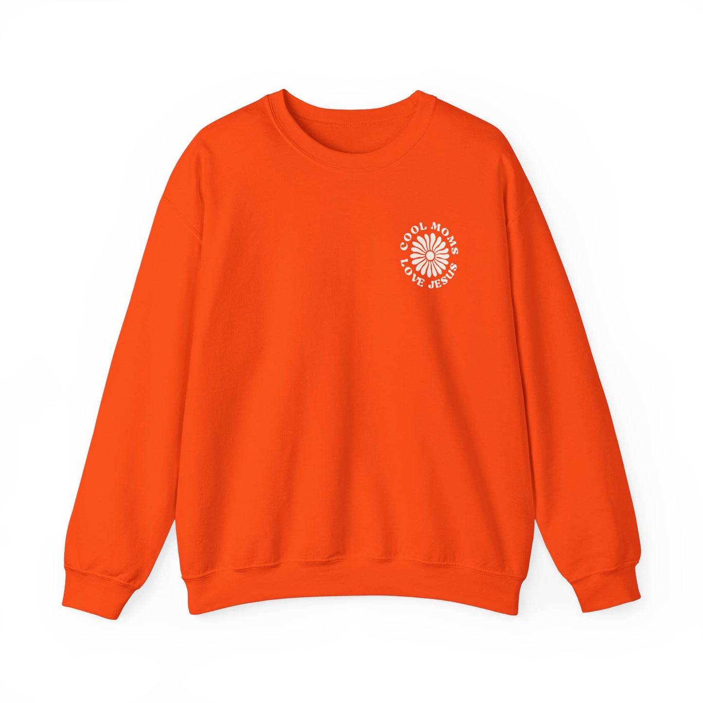 Cool Moms love Jesus | 50/50 crewneck