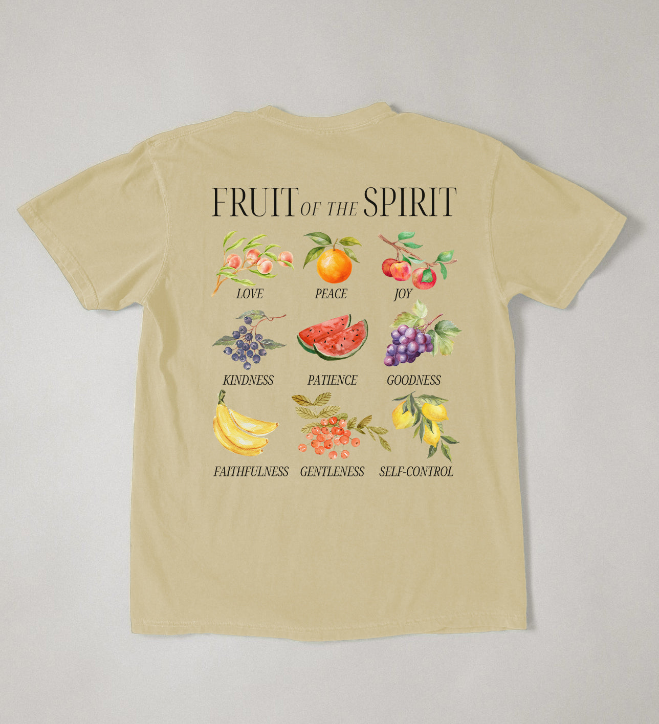 Fruit of the Spirit | Comfort Colors tee