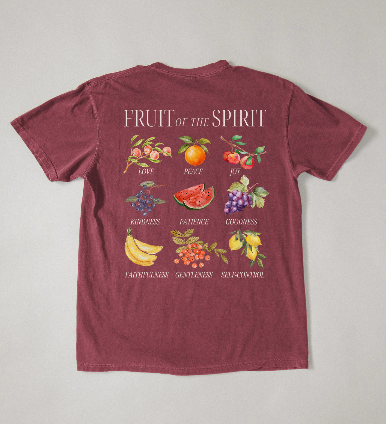 Fruit of the Spirit | Comfort Colors tee