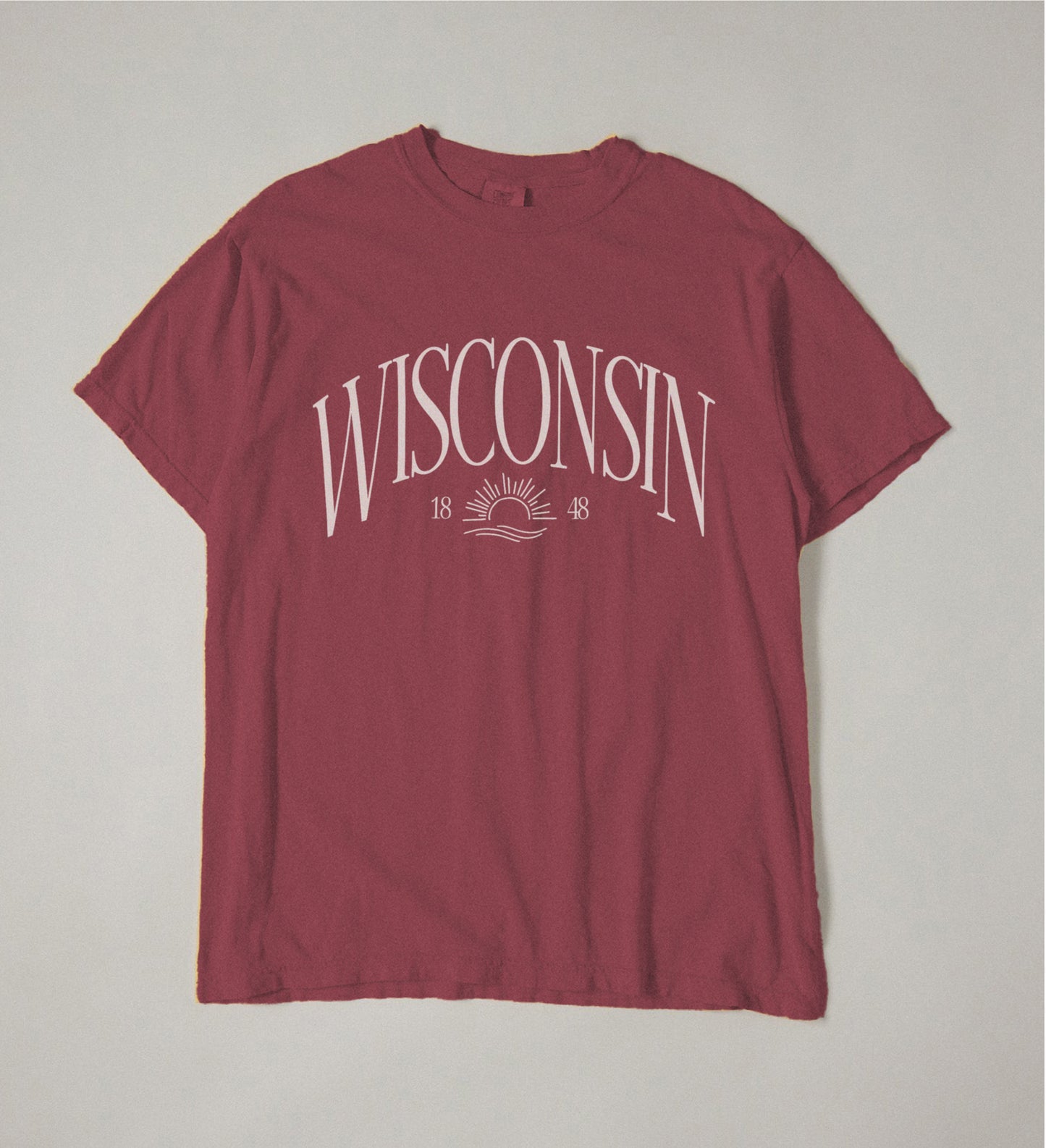 Vintage Wisconsin | Comfort Colors tee