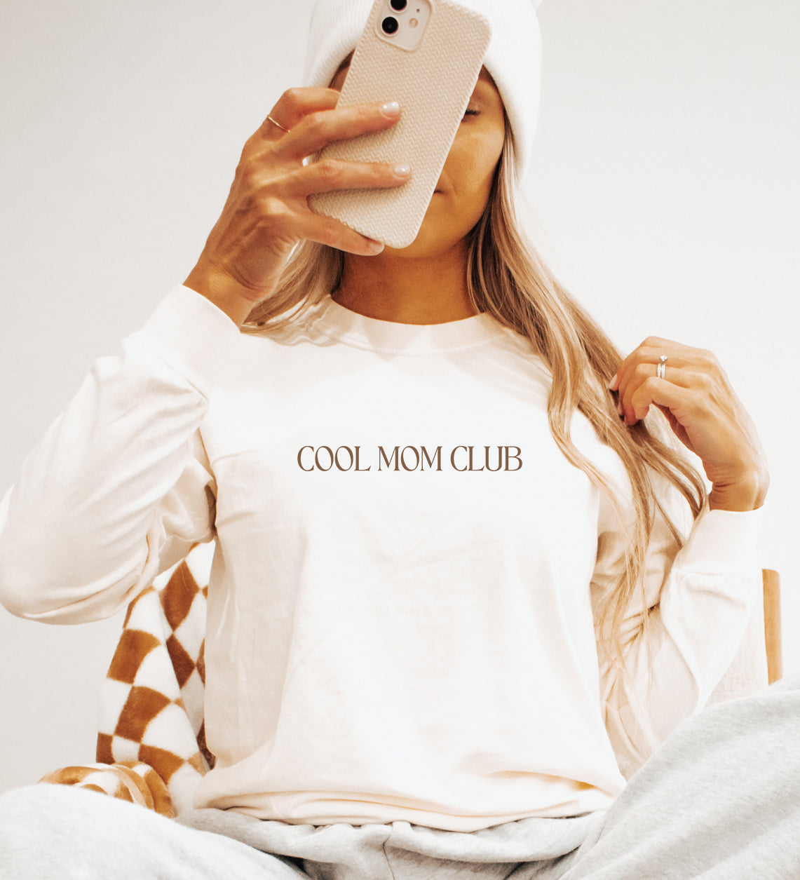 Cool Mom Club | Comfort Colors long sleeve