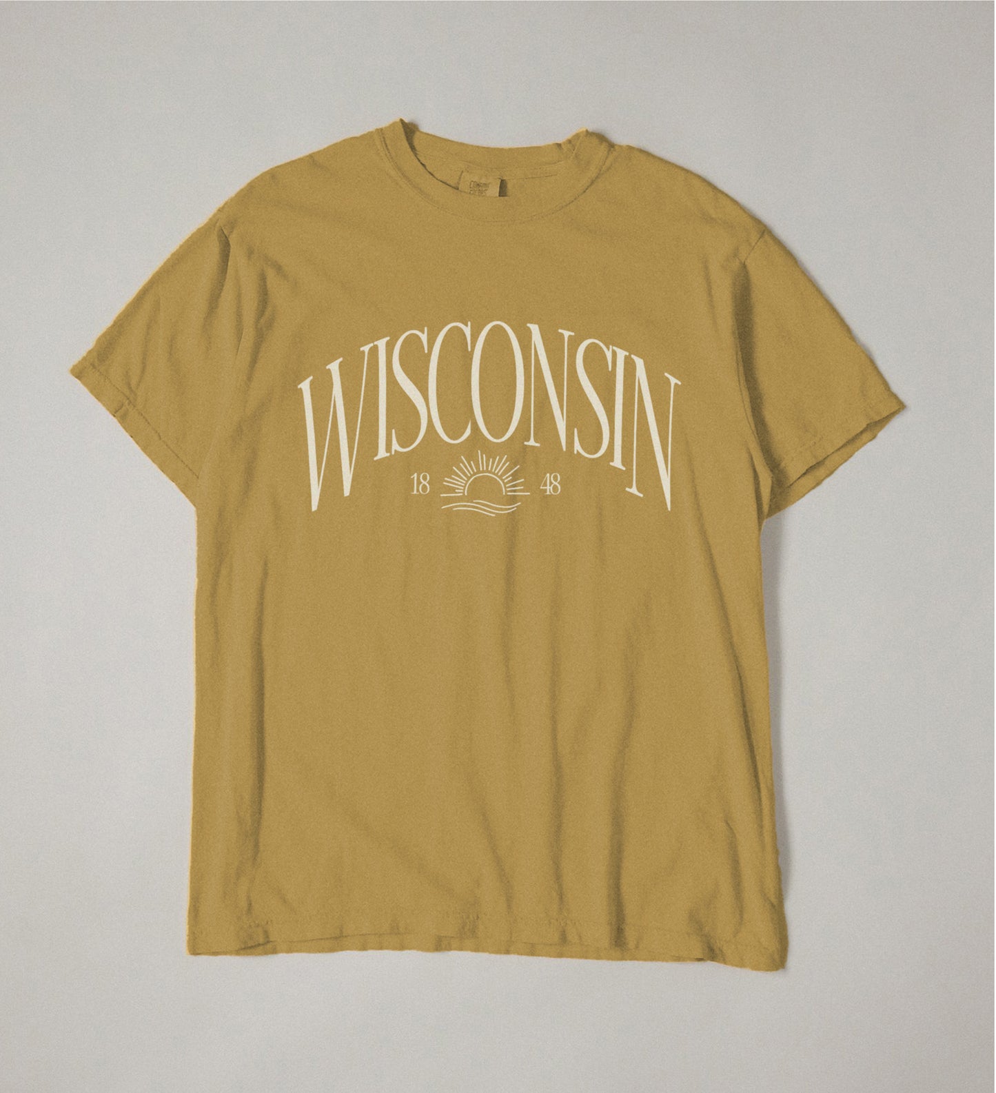 Vintage Wisconsin | Comfort Colors tee