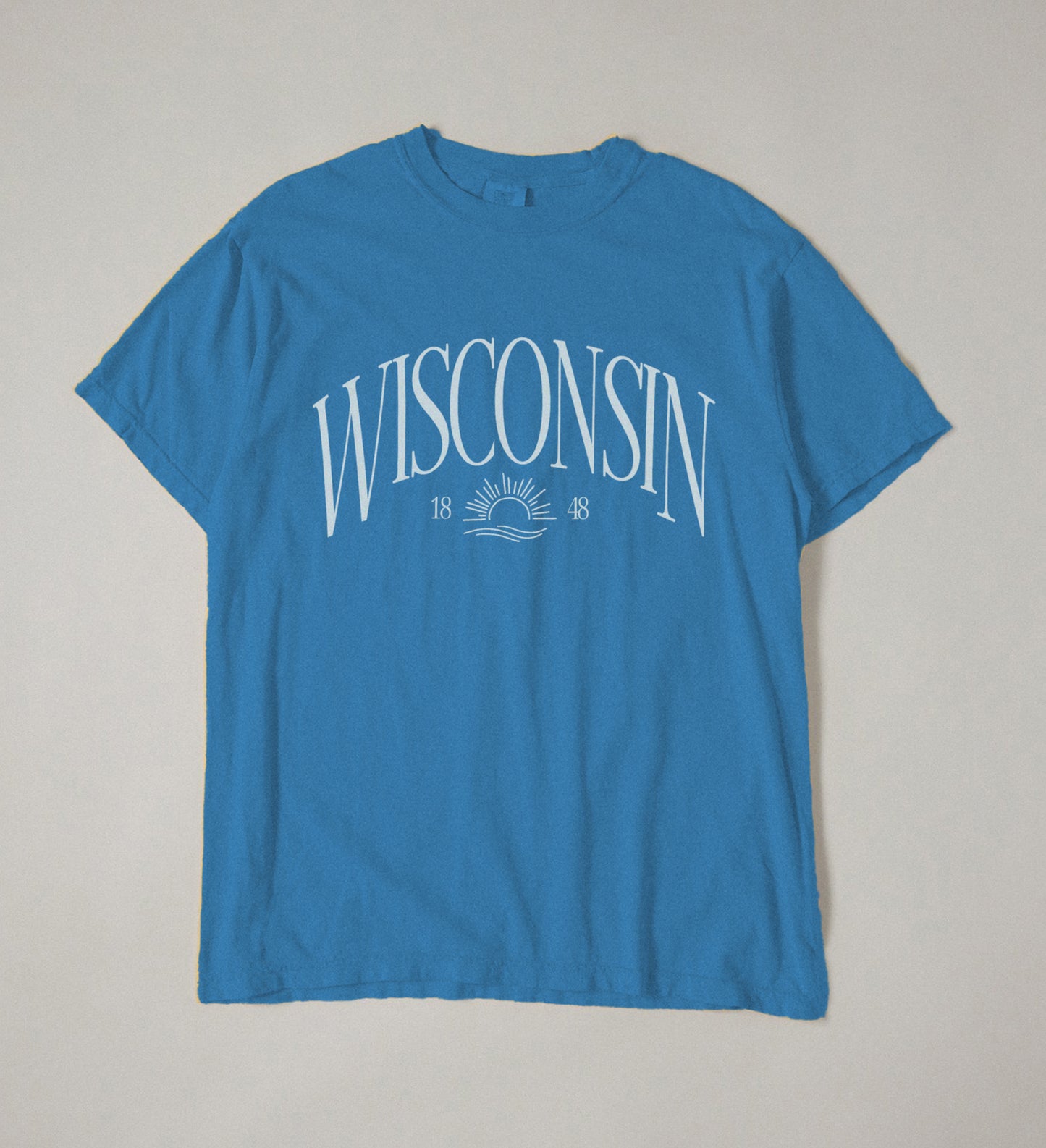 Vintage Wisconsin | Comfort Colors tee
