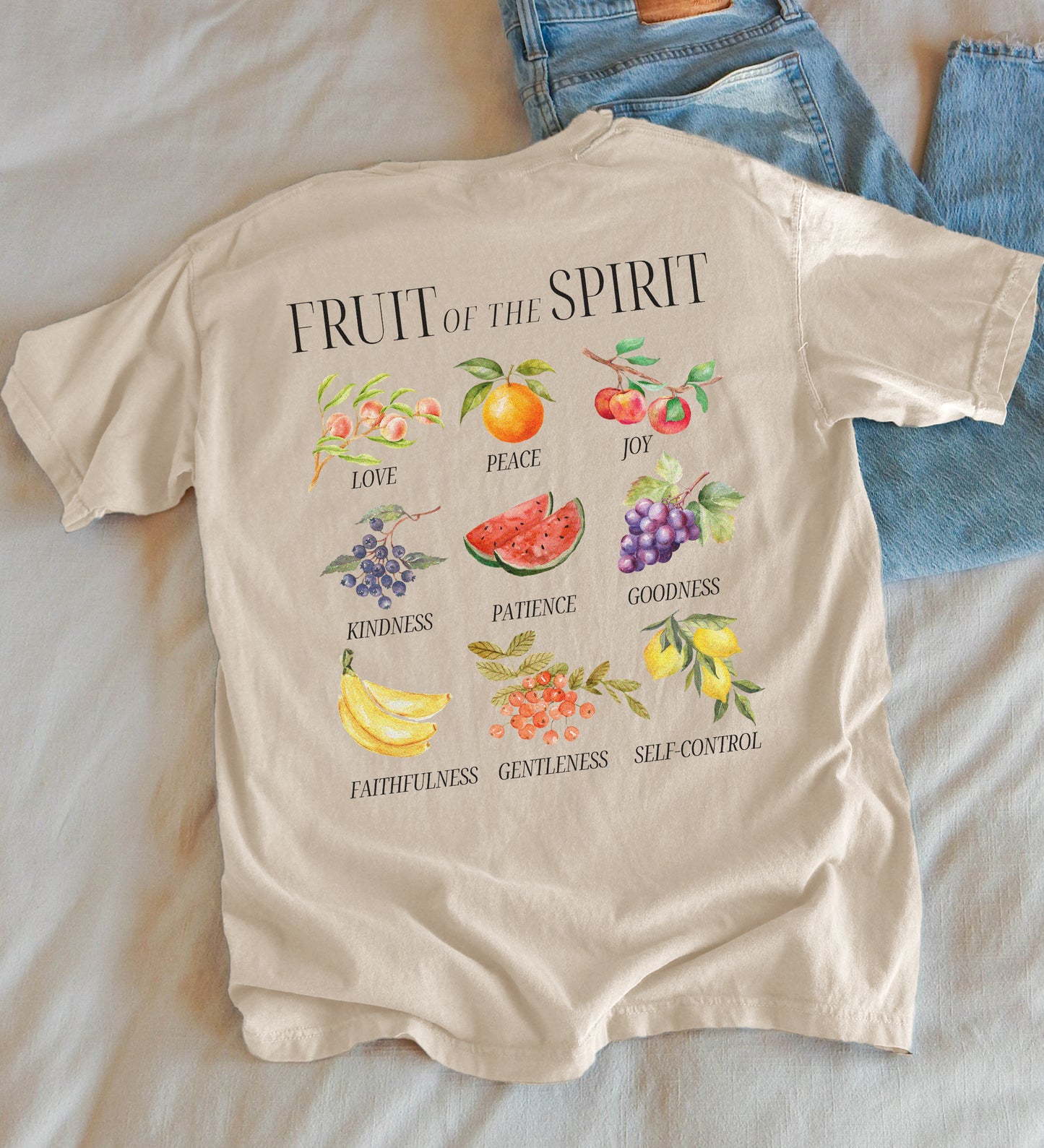 Fruit of the Spirit | Comfort Colors tee