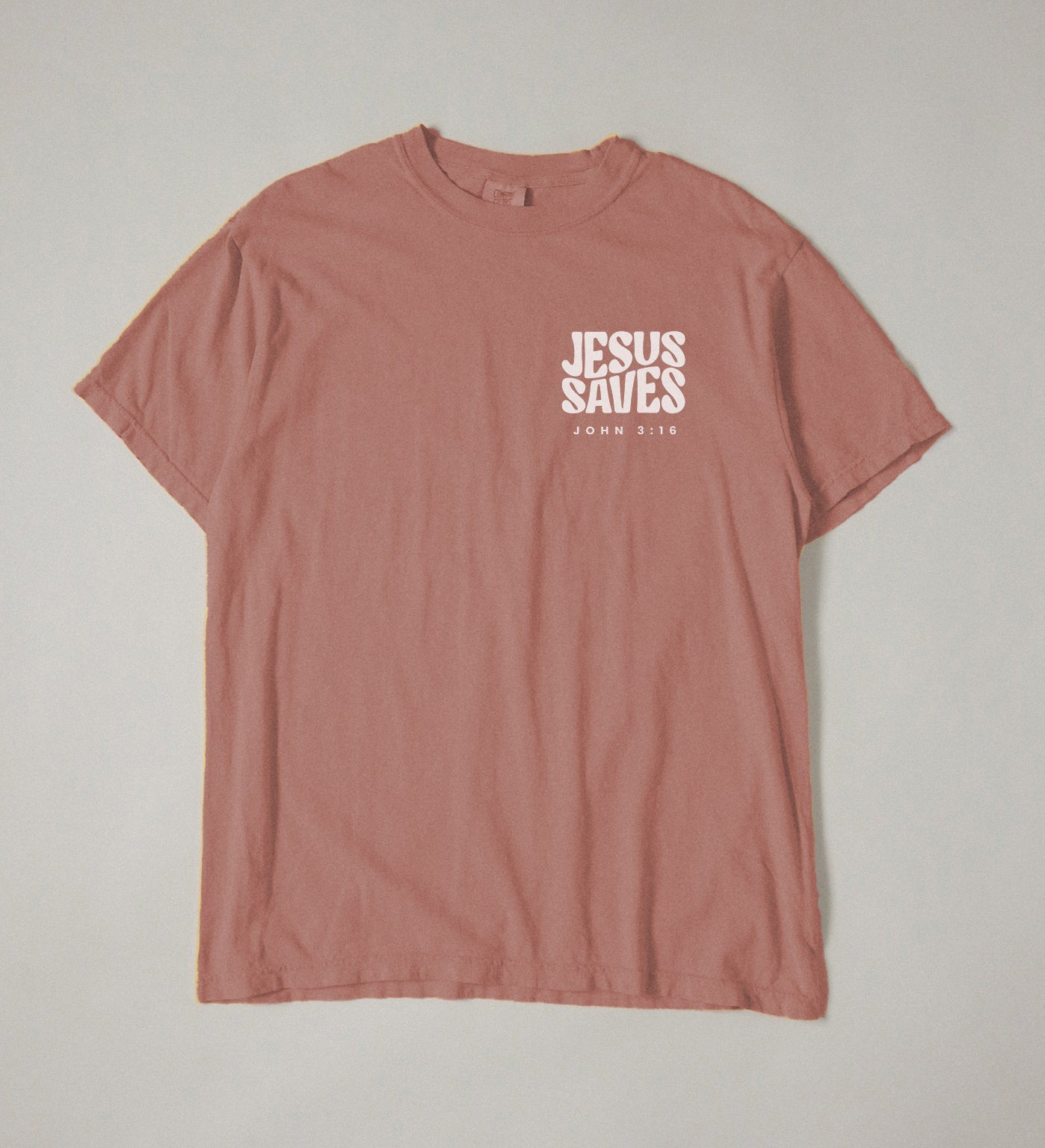 JESUS SAVES | Comfort Colors tee