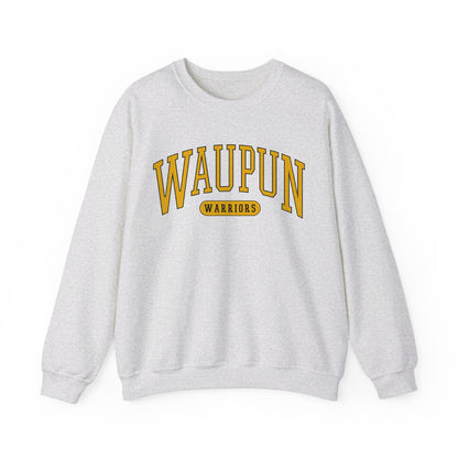 Waupun Warriors varsity crewneck