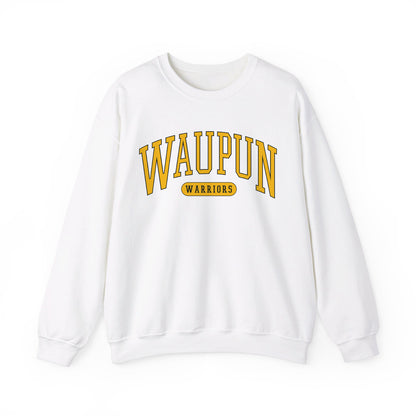 Waupun Warriors varsity crewneck