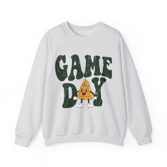 Game Day Cheesehead | 50/50 crewneck