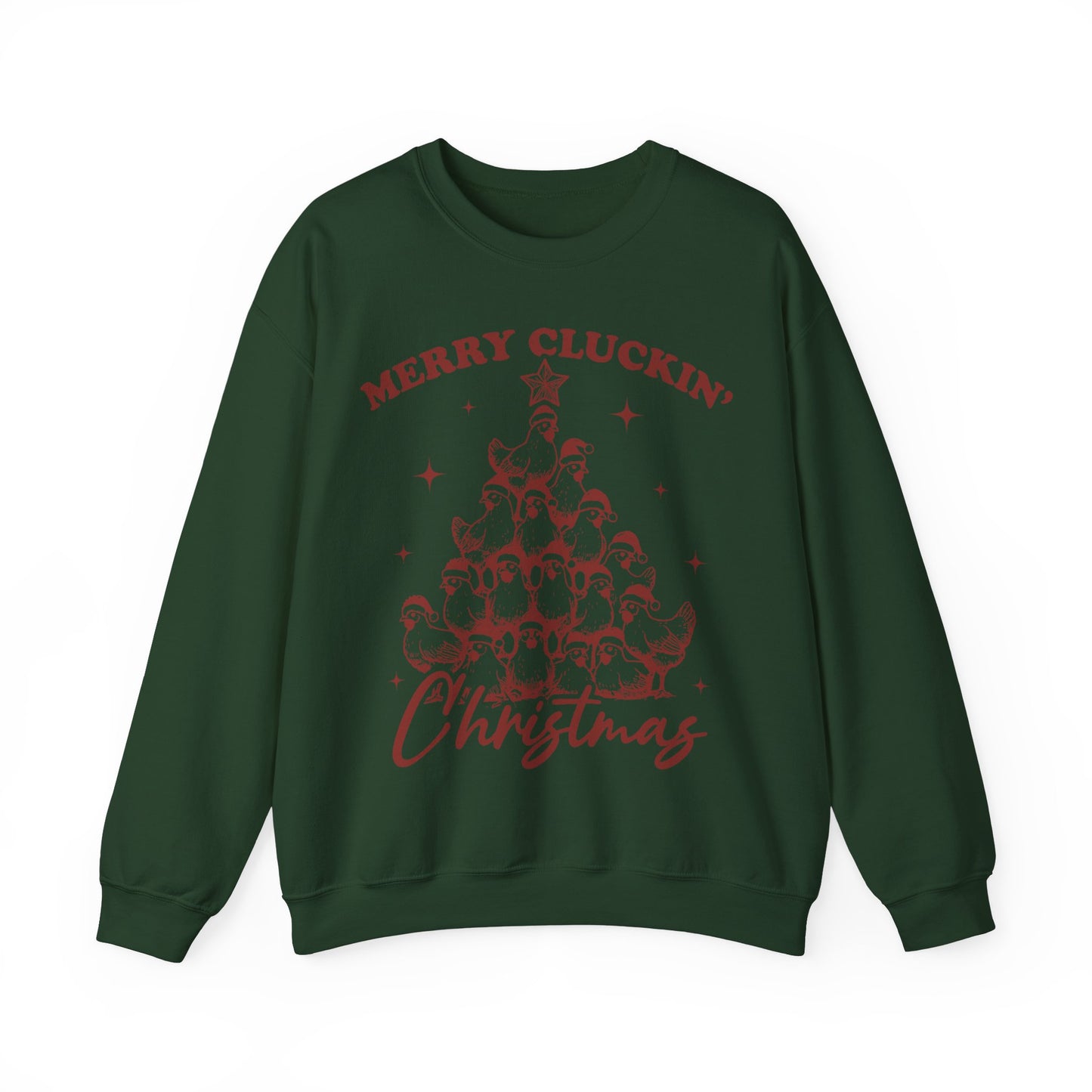 Merry Cluckin' Christmas crewneck