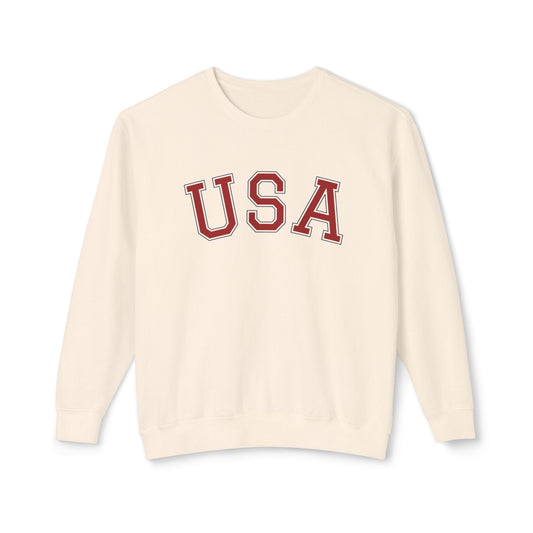 USA Vintage | Lightweight Comfort Colors crewneck