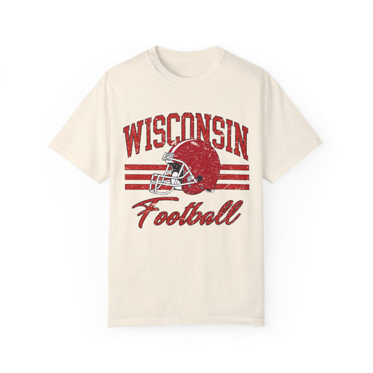 Wisconsin football | Comfort Colors tee