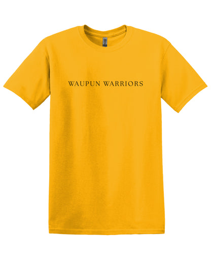 Waupun Warriors minimalist t-shirt