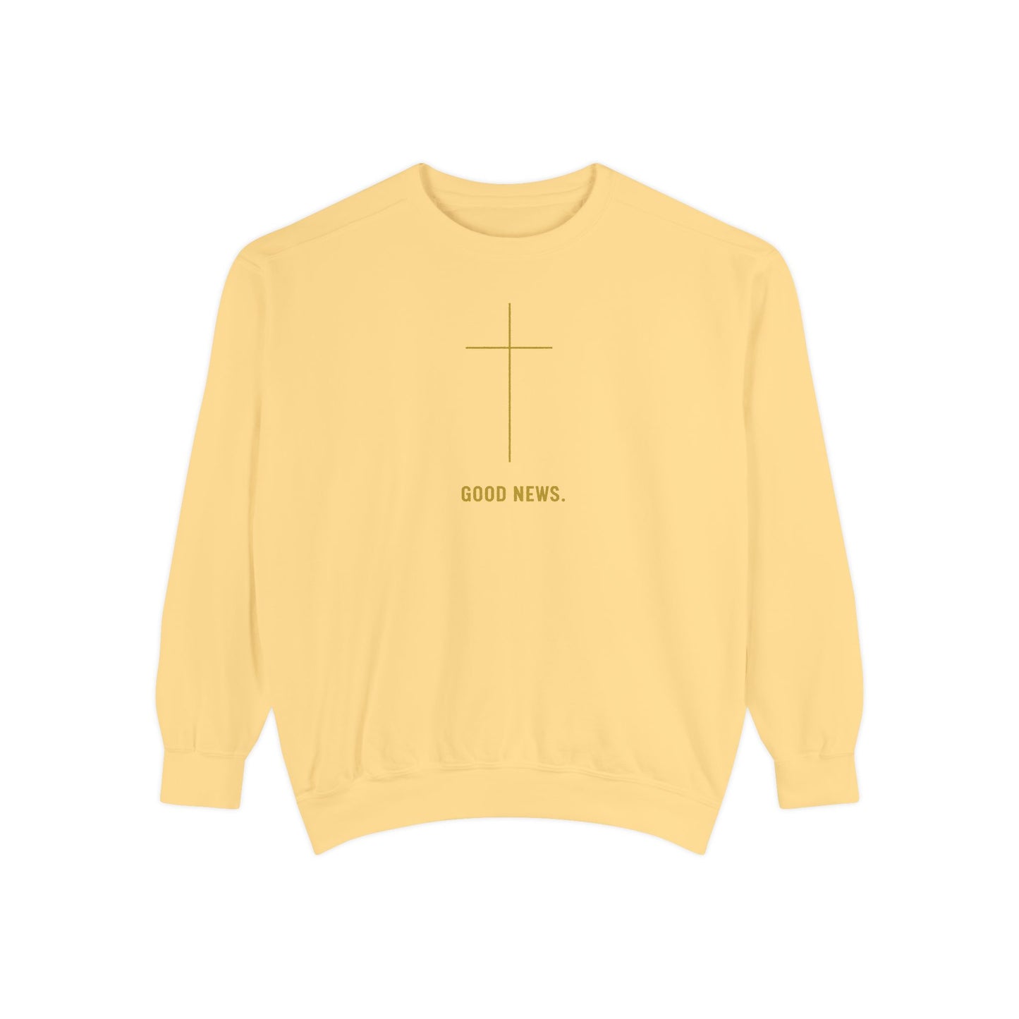 GOOD NEWS | Comfort Colors crewneck