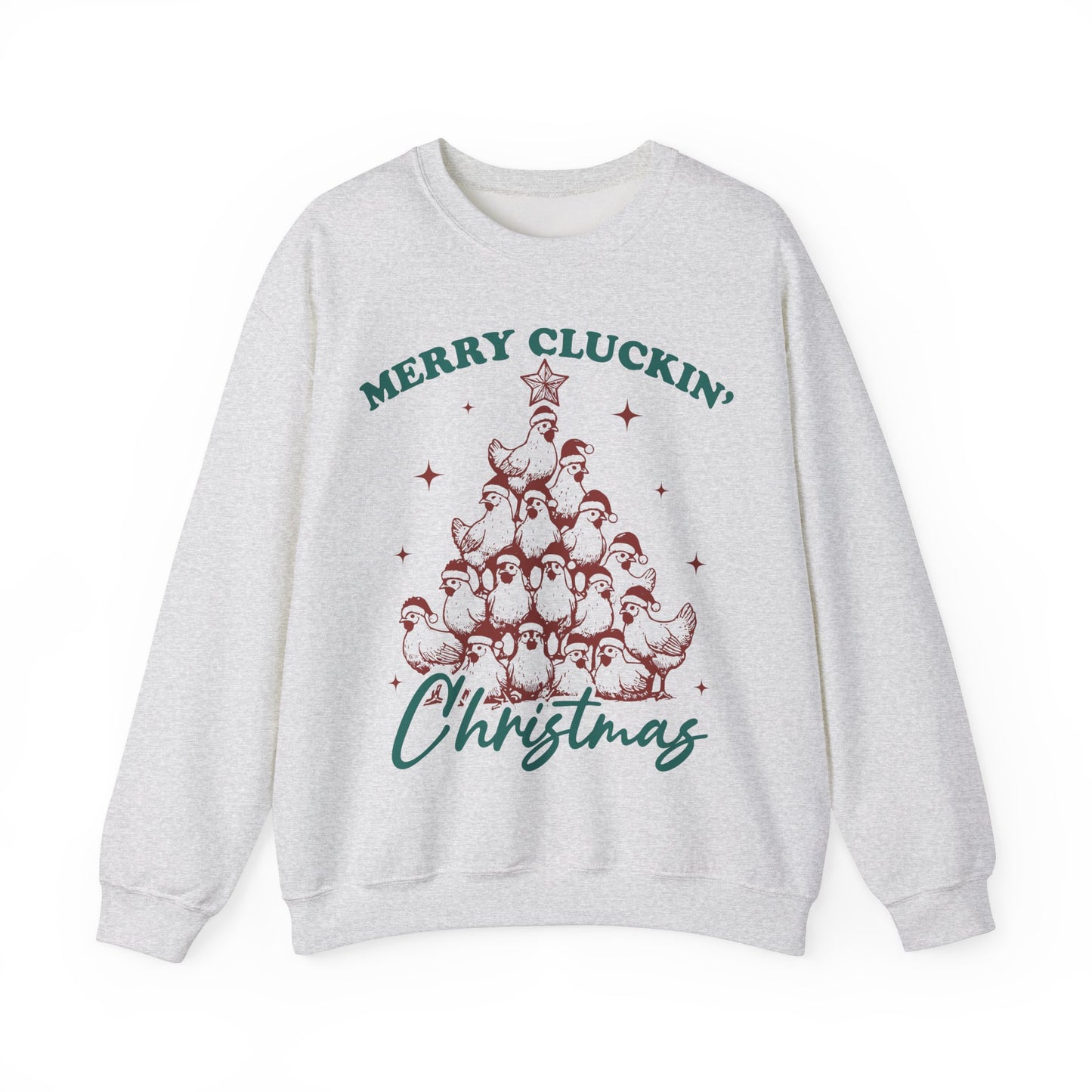 Merry Cluckin' Christmas crewneck