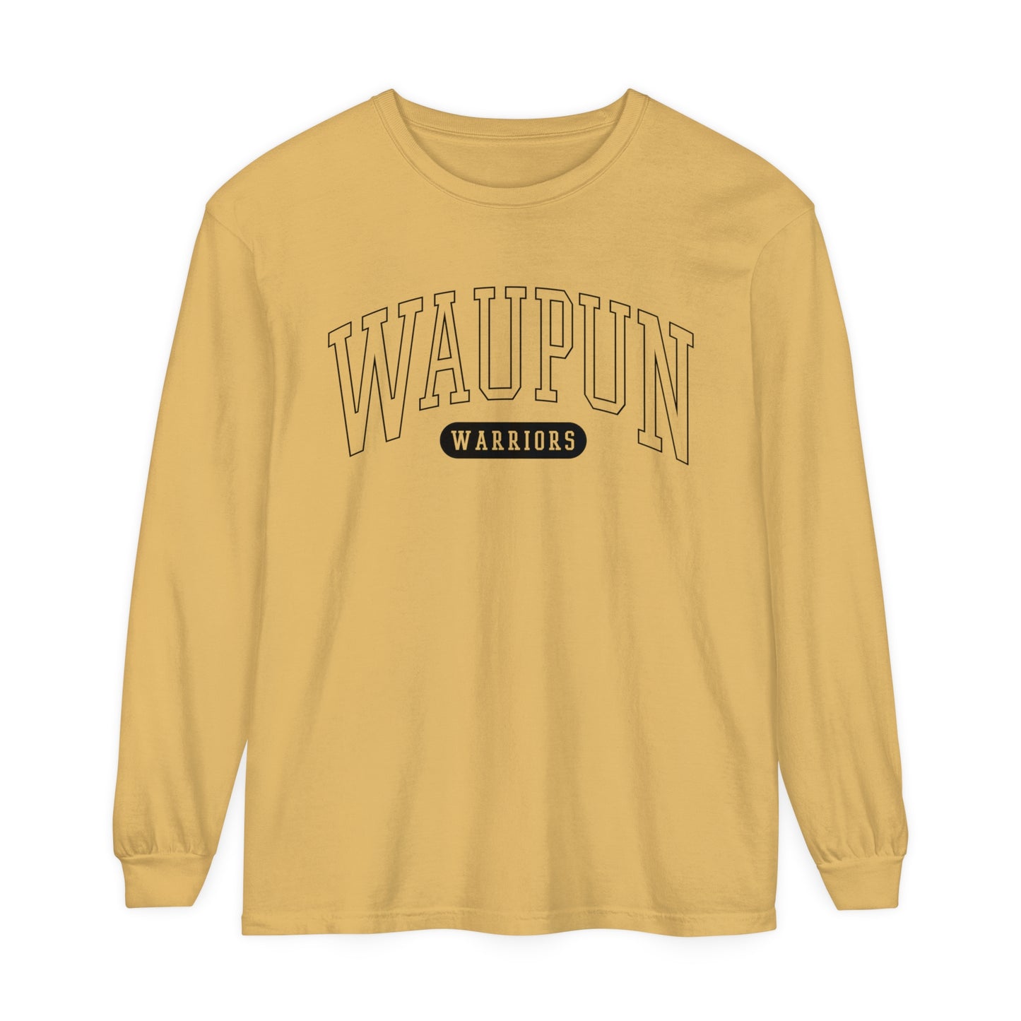 Waupun Warriors | Comfort Colors long sleeve