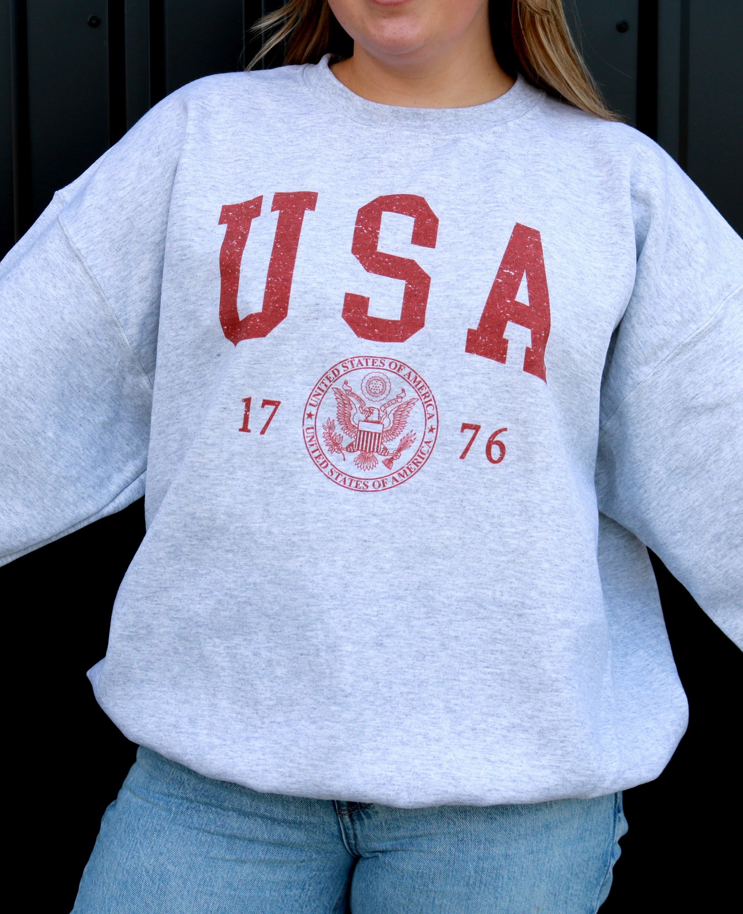 USA Seal vintage crewneck