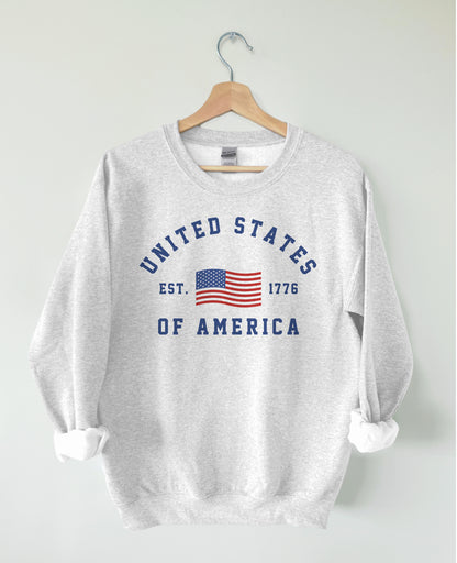 United States of America crewneck