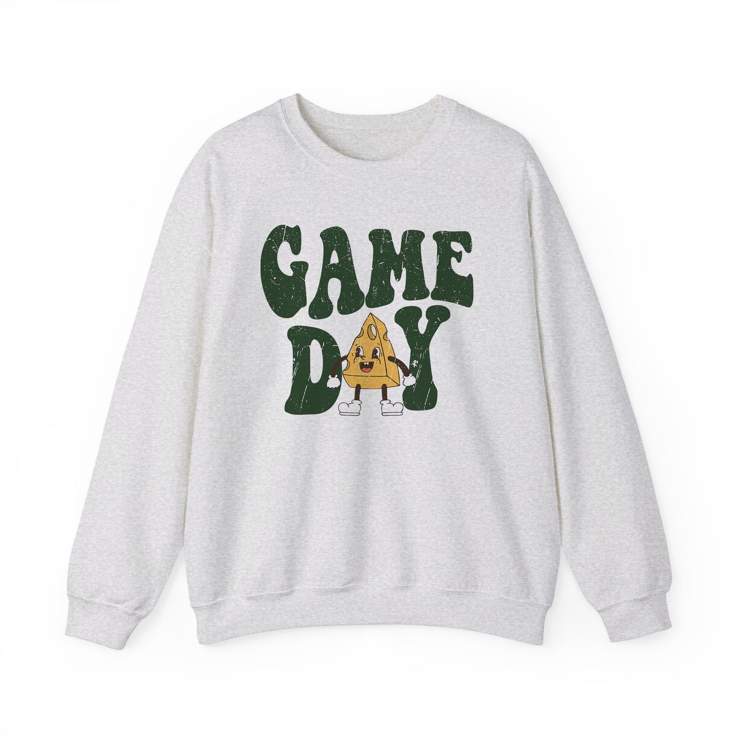 Cheesehead Game Day | 50/50 crewneck