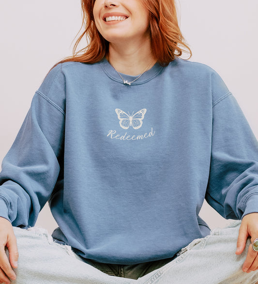 Redeemed | Comfort Colors lightweight crewneck