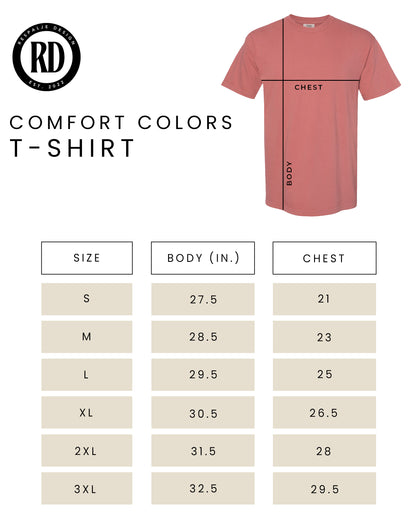 Wisconsin football | Comfort Colors tee