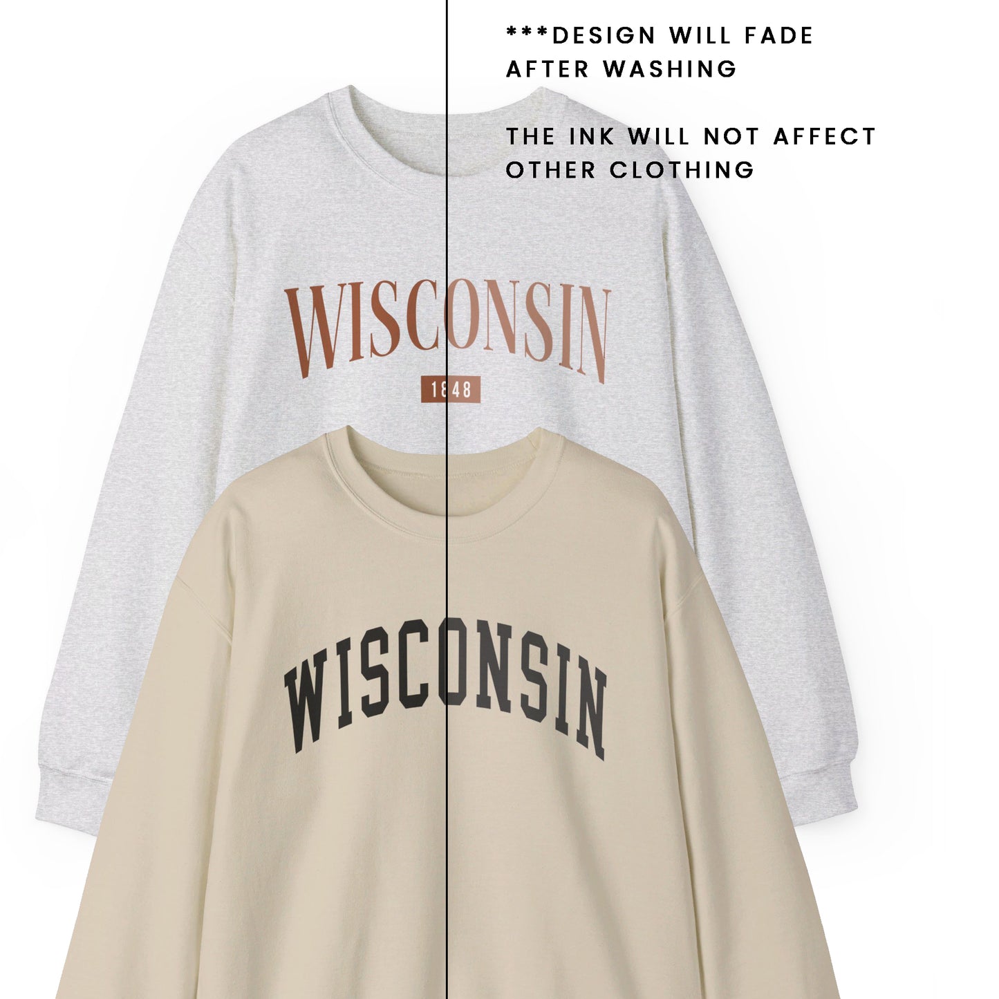 Wisconsin Vintage  | 50/50 crewneck