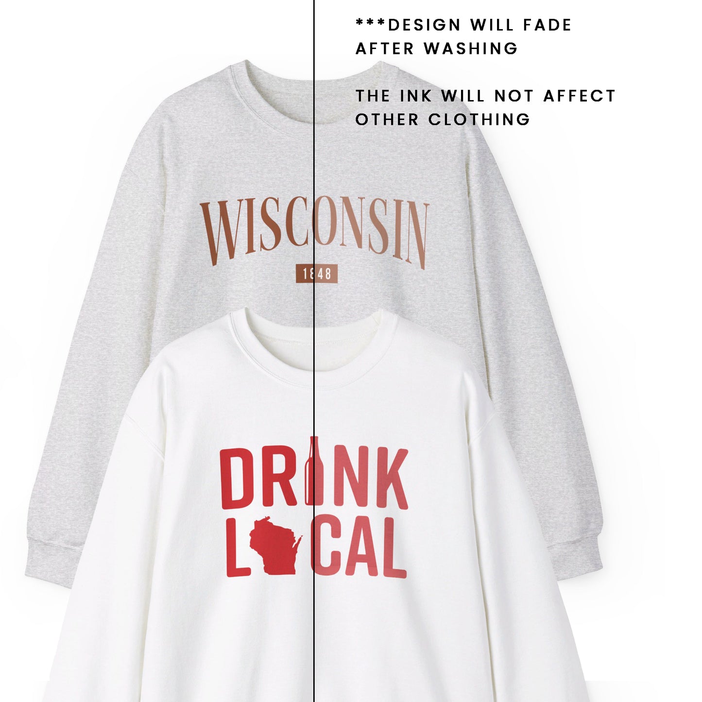 Wisconsin Varsity | 50/50 hoodie