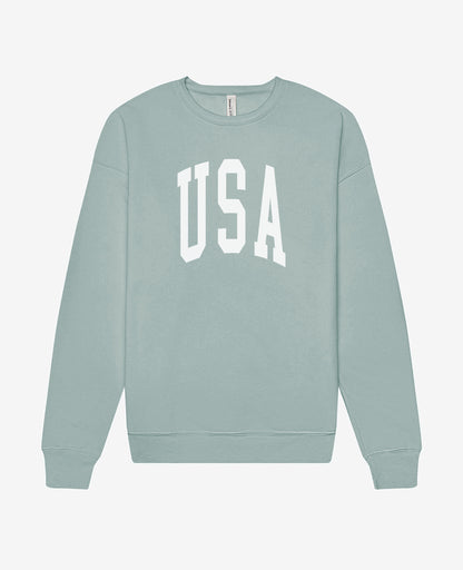 USA Varsity | sponge fleece crewneck