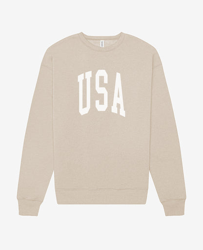 USA Varsity | sponge fleece crewneck