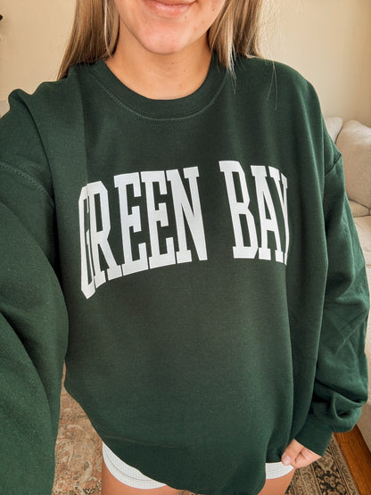 Varsity Green Bay | 50/50 crewneck