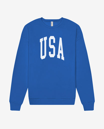 USA Varsity | sponge fleece crewneck