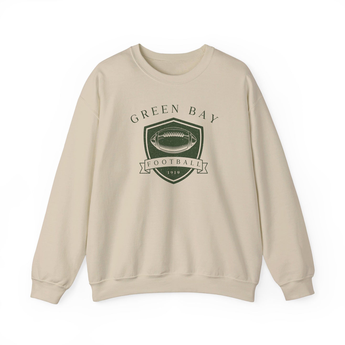 Vintage Green Bay Football | 50/50 crewneck