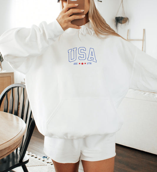 USA Established 1776 | 50/50 hoodie