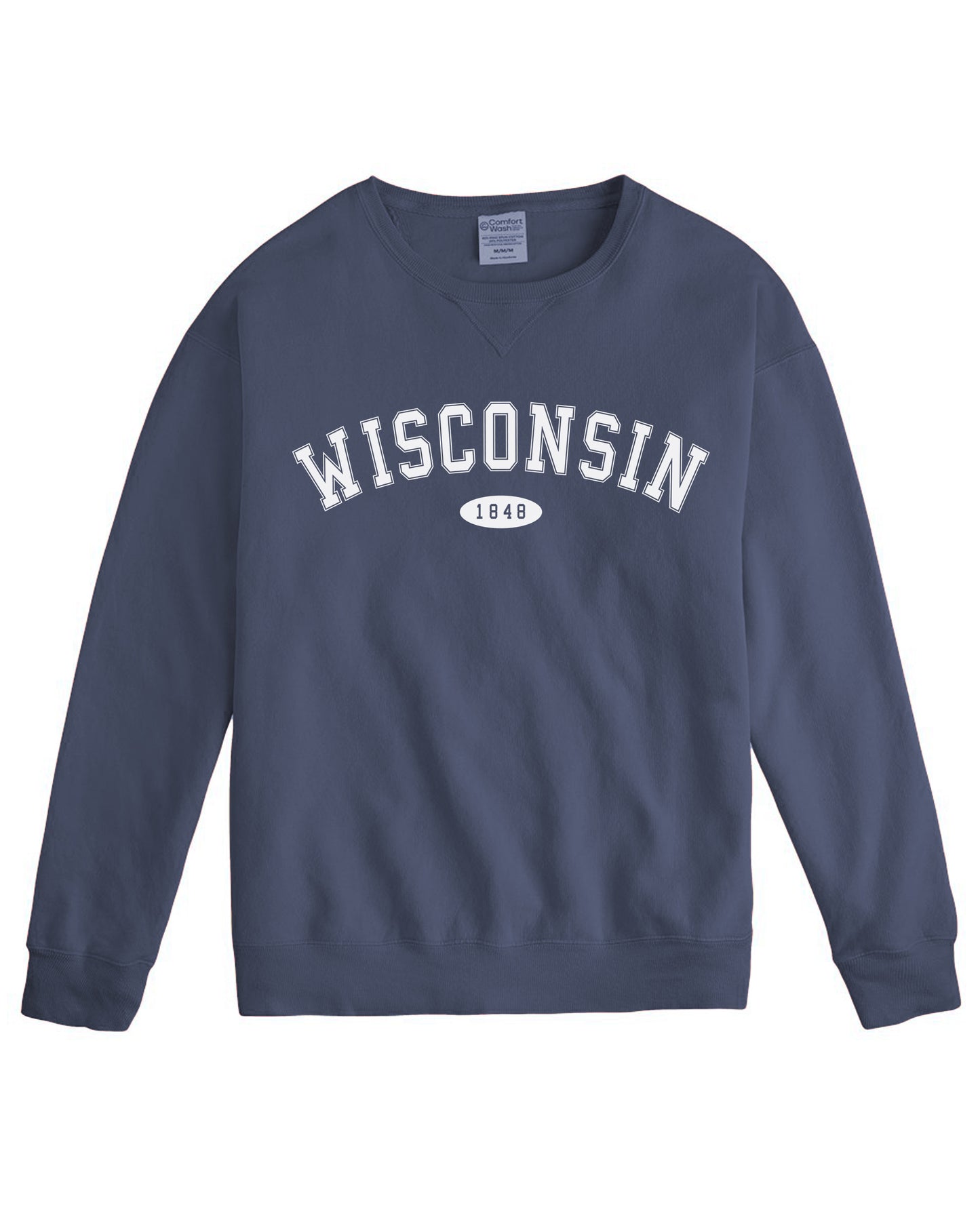 Wisconsin Varsity | ComfortWash crewneck