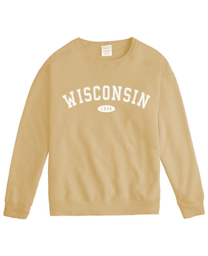 Wisconsin Varsity | ComfortWash crewneck