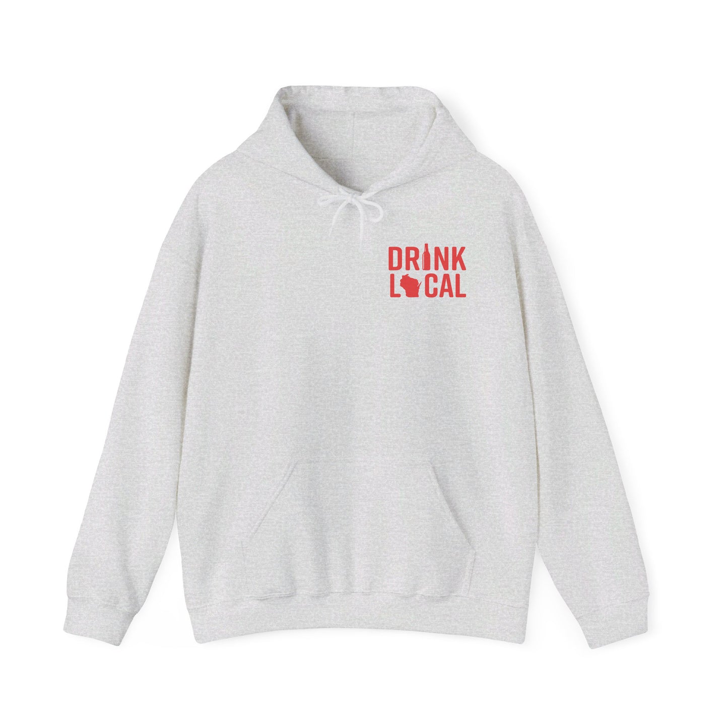 Drink Local, Wisconsin | 50/50 hoodie