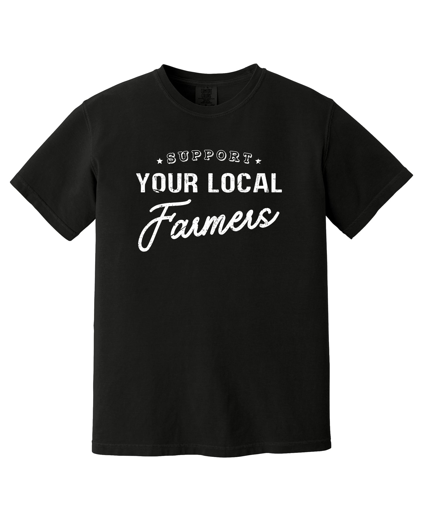 Support your local farmers t-shirt