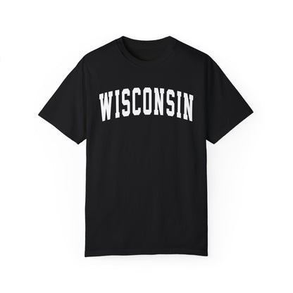 Wisconsin varsity tee