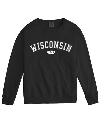 Wisconsin Varsity | ComfortWash crewneck