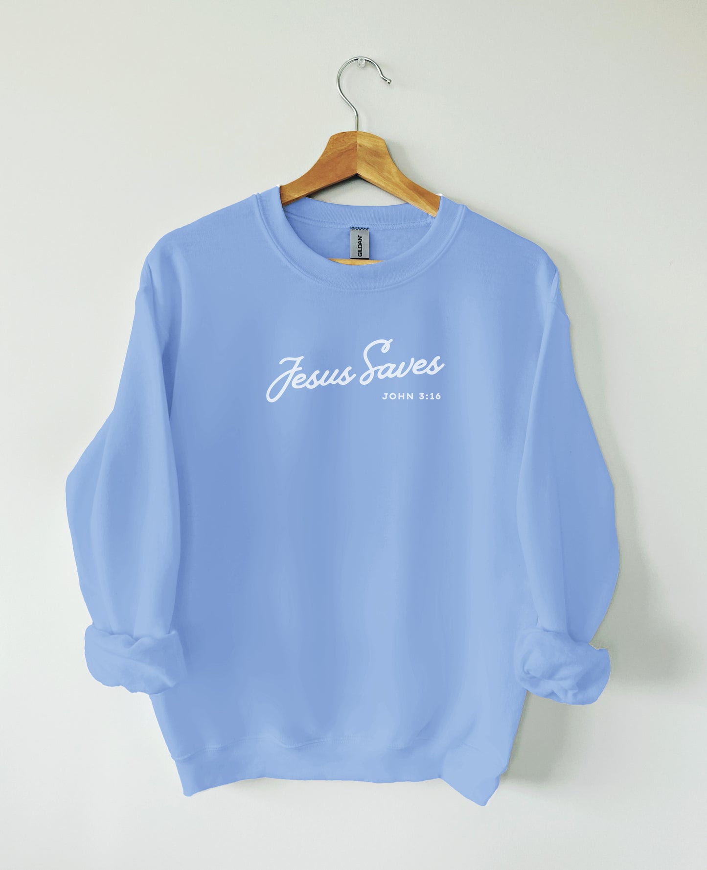 Jesus Saves crewneck