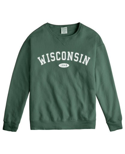 Wisconsin Varsity | ComfortWash crewneck