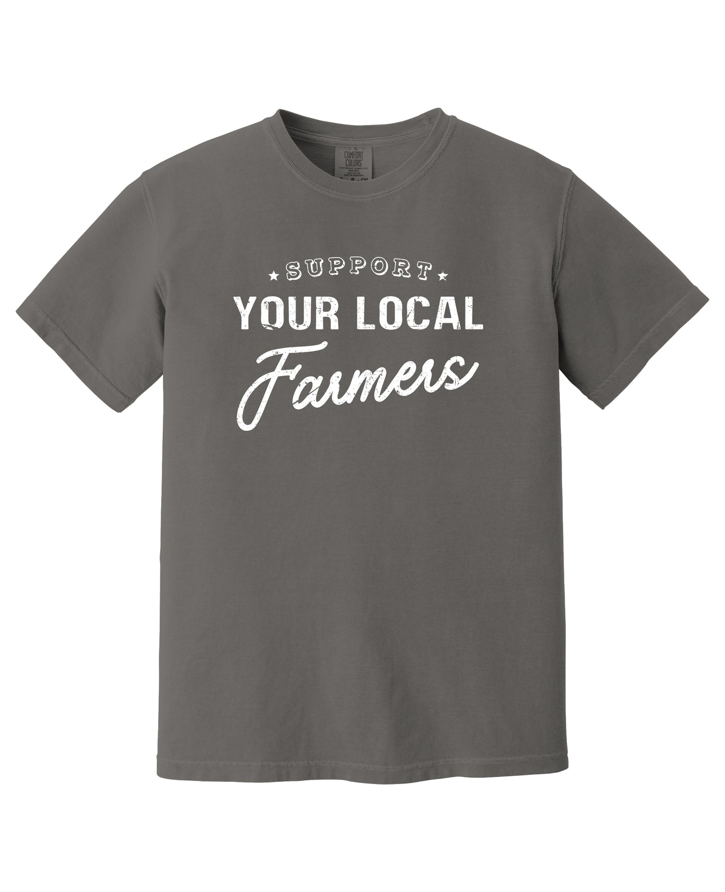 Support your local farmers t-shirt