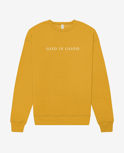 GOD IS GOOD | sponge fleece crewneck