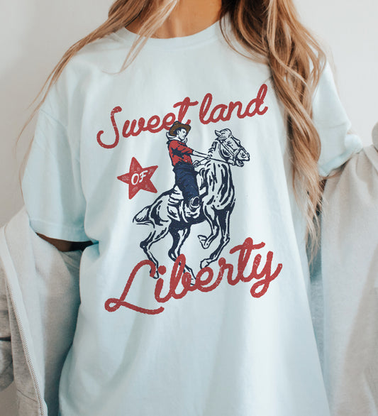 Sweet Land of Liberty | Comfort Colors tee