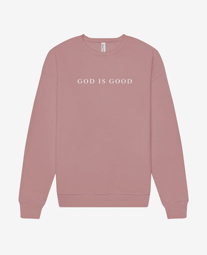 GOD IS GOOD | sponge fleece crewneck