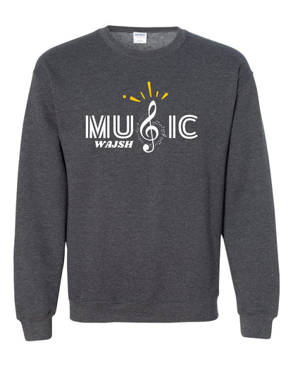 MUSIC crewneck sweatshirt