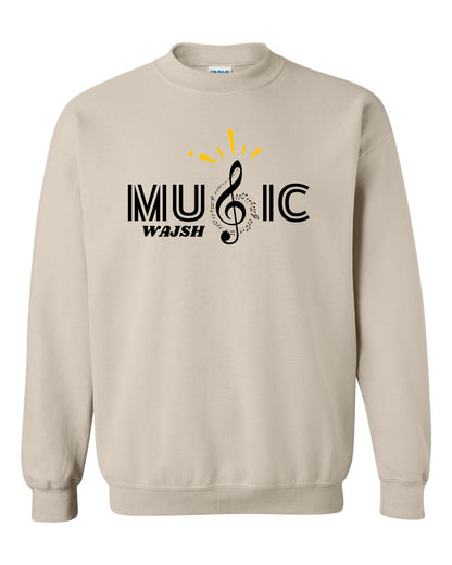 MUSIC crewneck sweatshirt