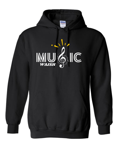 MUSIC hooded sweatshirt