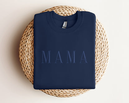 Embroidered Mama crewneck