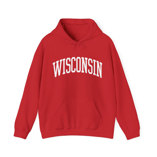 Wisconsin Varsity | 50/50 hoodie